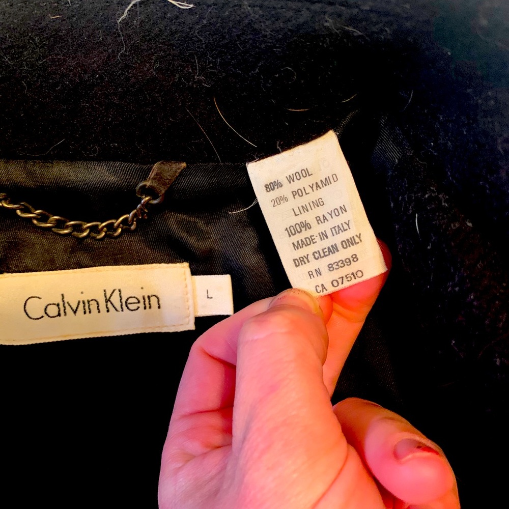Calvin Klein Mens Peacoat